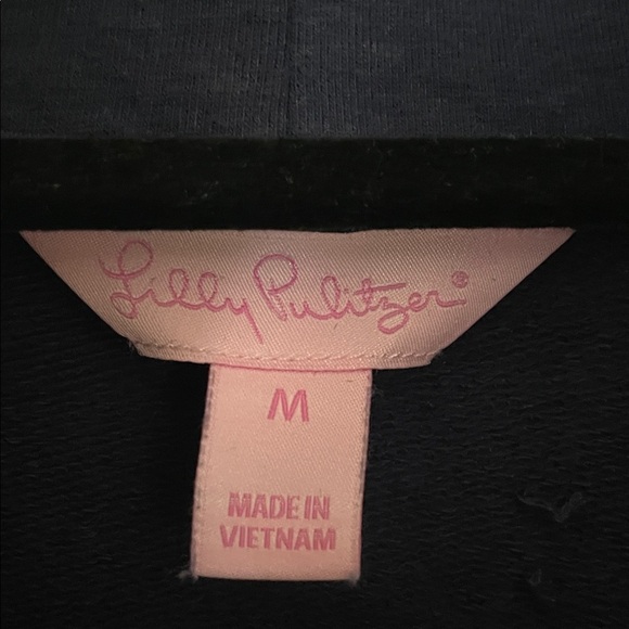 Lilly Pulitzer Navy Half-Zip - Picture 3 of 12